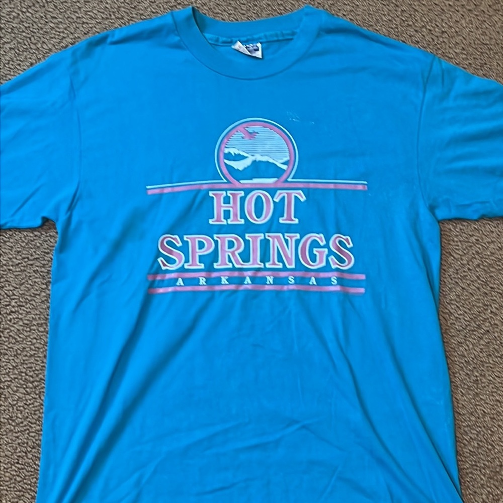 Vintage Arkansas Hot Springs Men's T Sz L